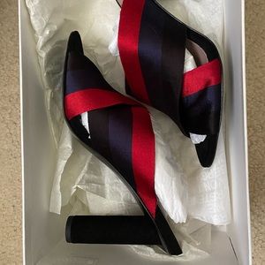 Diane Von Furstenberg DVF Emilyn Ribbon Mules